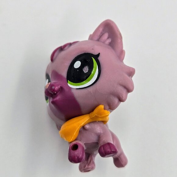 Littlest Pet Shop Littlest Pet Shop Barley Fliptrick #261 Cat Skate Park Playset - Picture 5 of 8